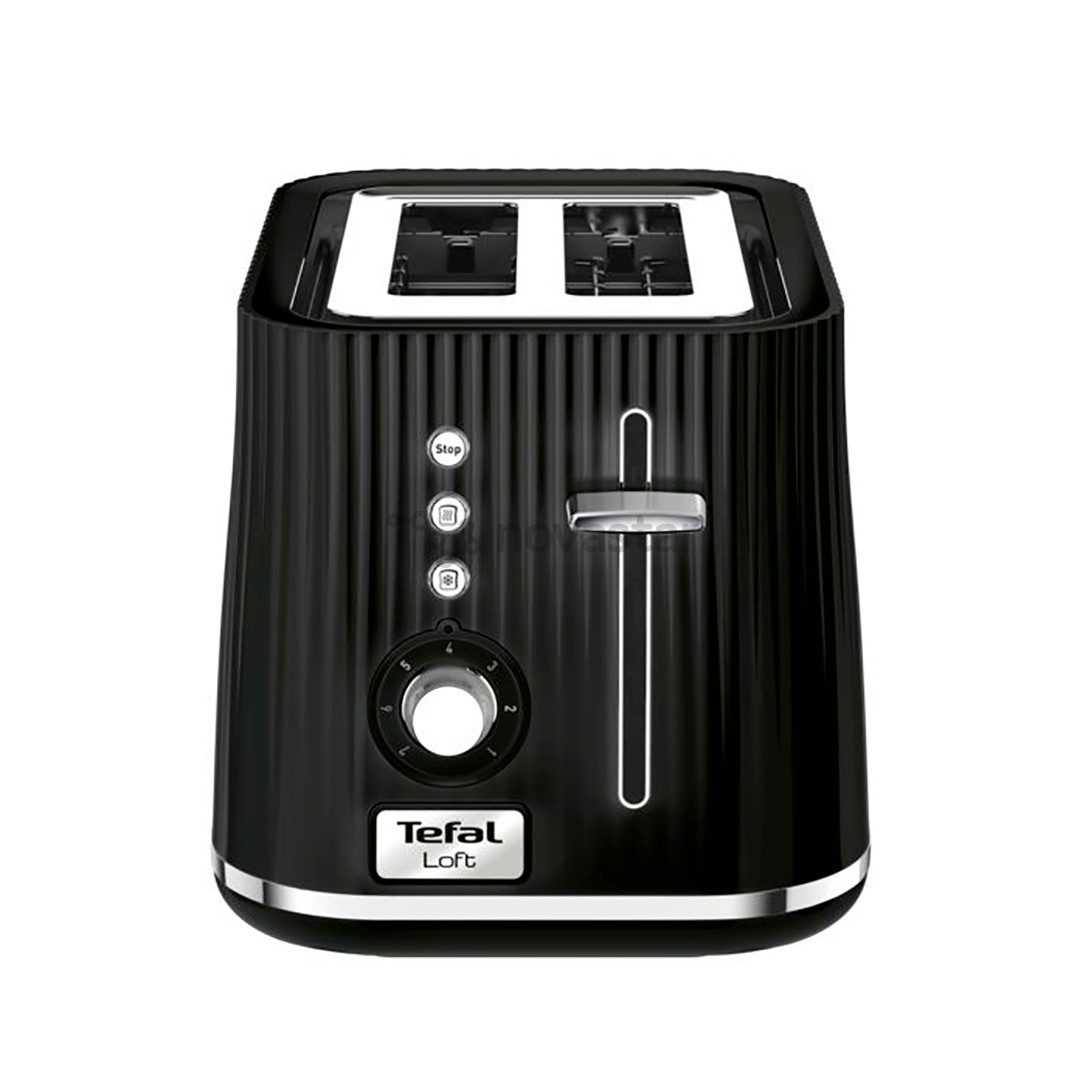 Toaster Tefal Loft, 850 W, black