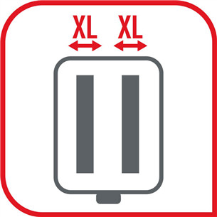 Toaster Tefal Loft, 850 W, black