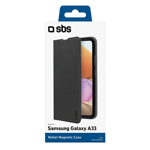 Dėklas SBS Samsung Galaxy A33, Black