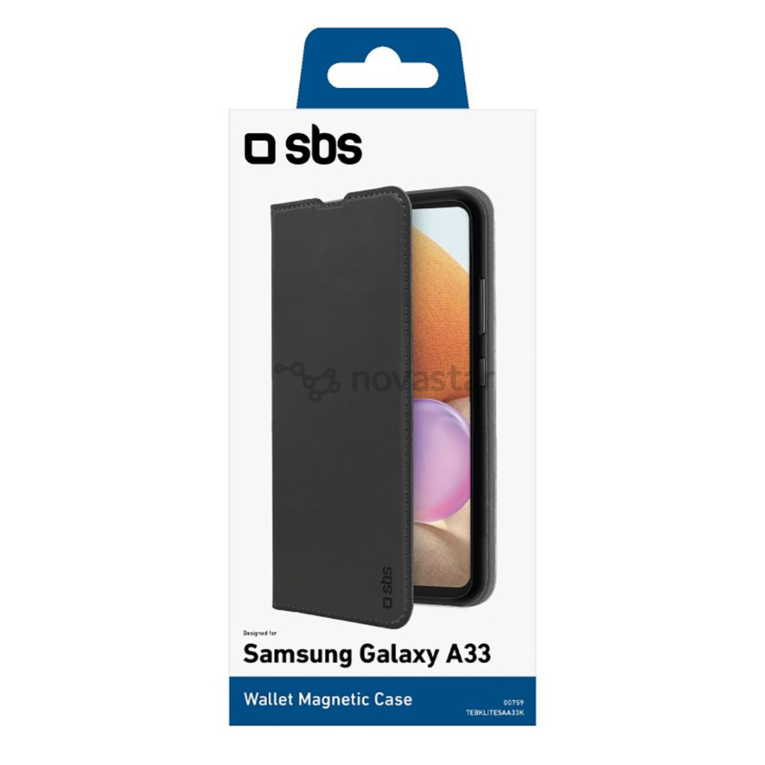 Dėklas SBS Samsung Galaxy A33, Black