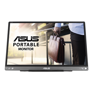 Nešiojamas monitorius ASUS ZenScreen MB16ACE, 15.6'', Full HD, LED IPS, USB-C, Black