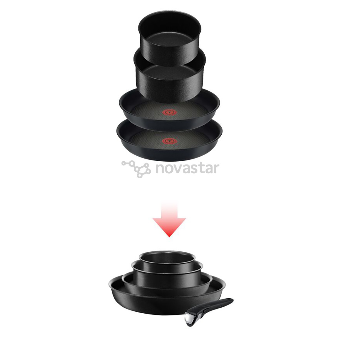 Puodų ir keptuvių rinkinys Tefal Ingenio Performance 5 dalių