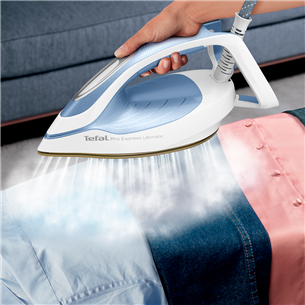 Tefal Pro Express Ultimate II, 3000 W, blue/white - Ironing System