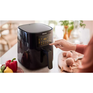 Philips Essential, 4,1 L, 1400 W, black - Airfryer