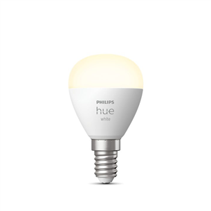 Lemputė Philips Hue White Lustre, P45, E14, White, 1 vnt. 929002440603