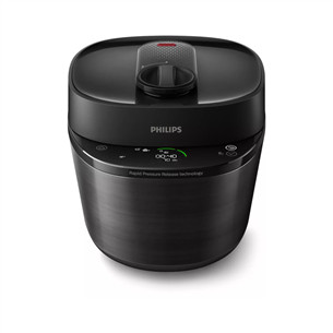 Philips All-in-One Cooker, 5 L, 1000 W, juodas - Daugiafunkcinis puodas