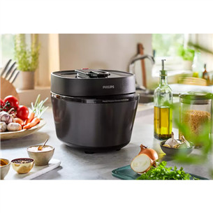 Philips All-in-One Cooker, 5 L, 1000 W, juodas - Daugiafunkcinis puodas