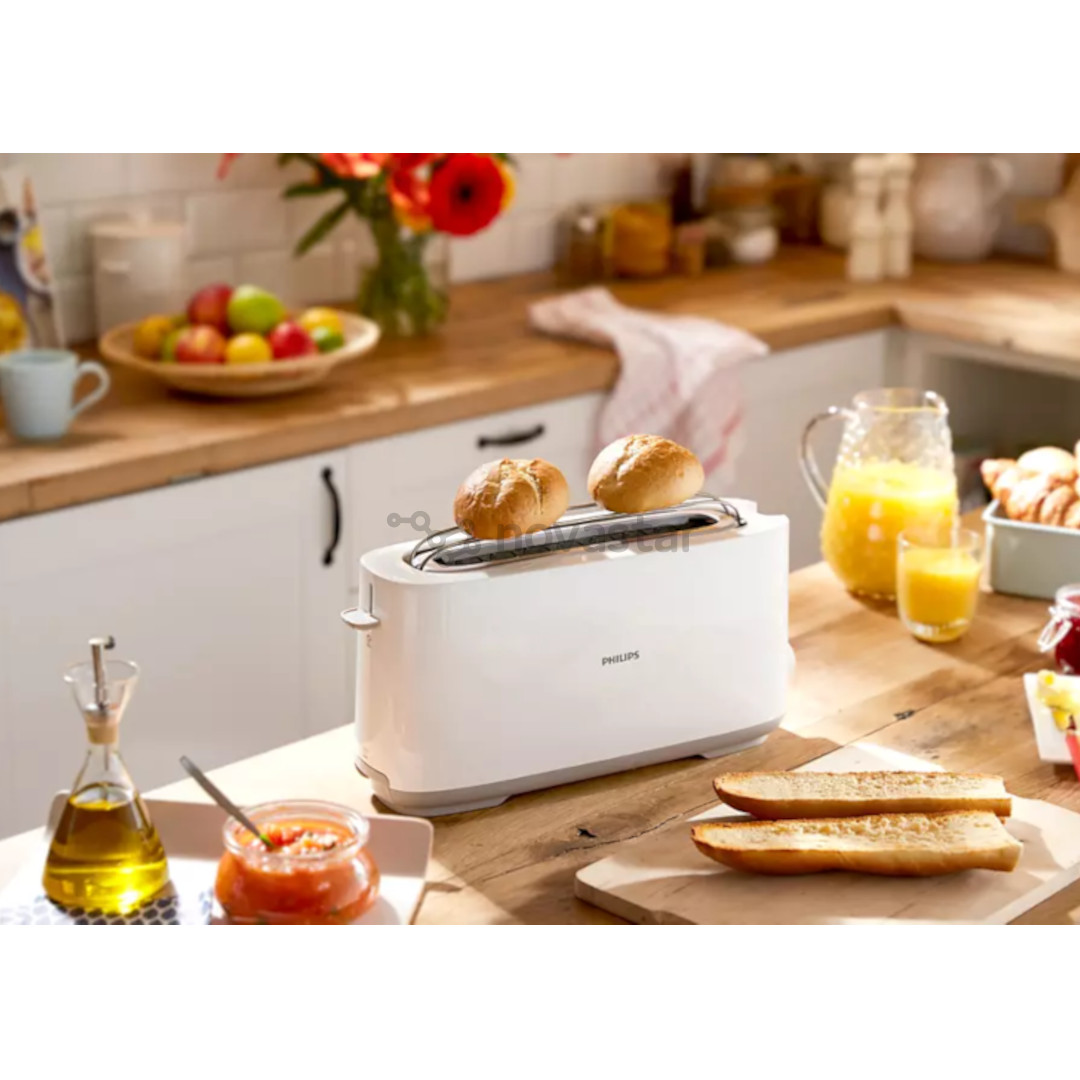 Philips Daily Collection, 1030 W, white - Toaster