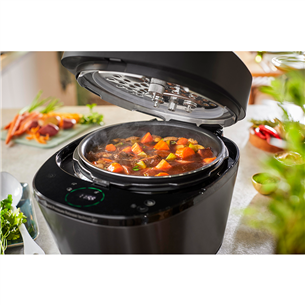 Philips All-in-One Cooker, 5 л, 1000 Вт, черный - Универсальная скороварка