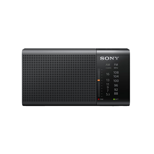 Sony, AM/FM, black - Portable radio