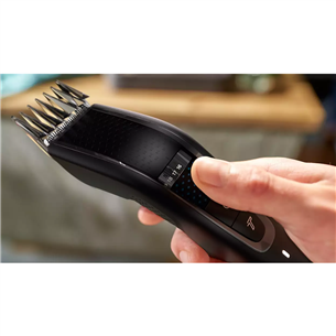 Philips Hairclipper 5000 Series, 0,5-28 мм, черный - Машинка для стрижки волос