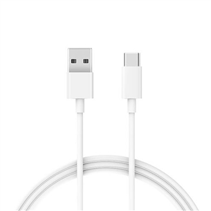 Xiaomi Mi, USB-A -- USB-C, 1 м, белый - Кабель