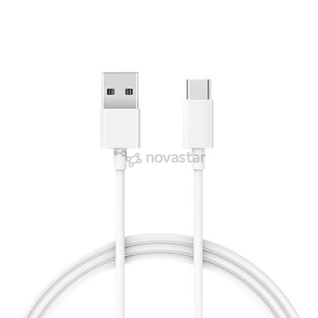 Laidas Xiaomi Mi, USB-A -- USB-C, 1 m, white