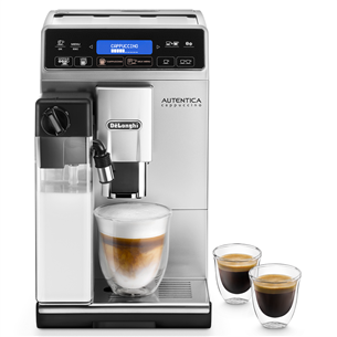 DeLonghi Autentica, серебристый - Кофемашина