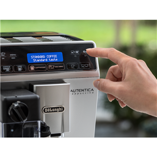 DeLonghi Autentica, серебристый - Кофемашина