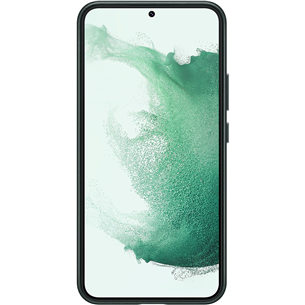 Samsung Galaxy S22+ Leather Cover, кожа, темно-зеленый - Чехол для смартфона