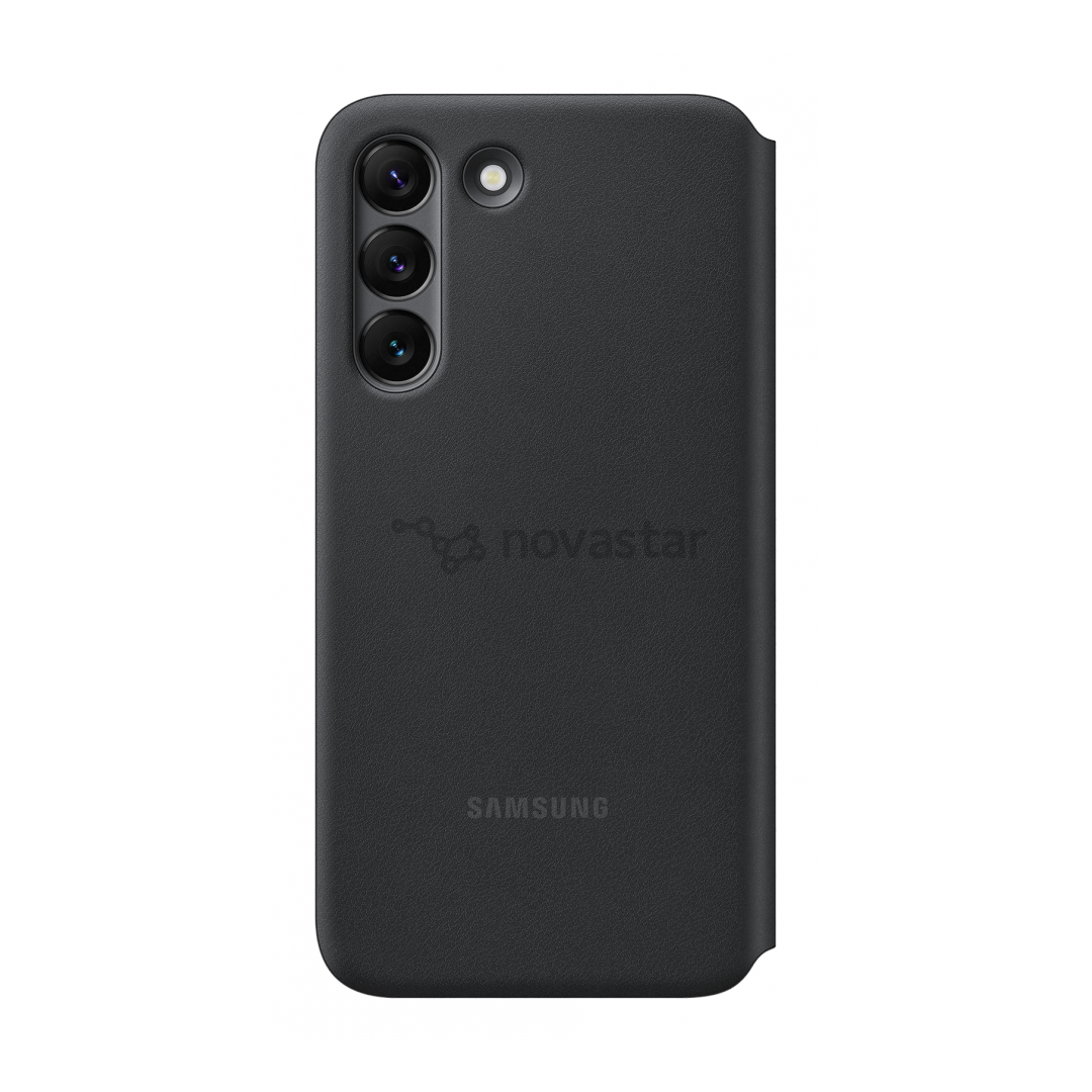 Dėklas Samsung Galaxy S22 Smart LED View Cover, Black