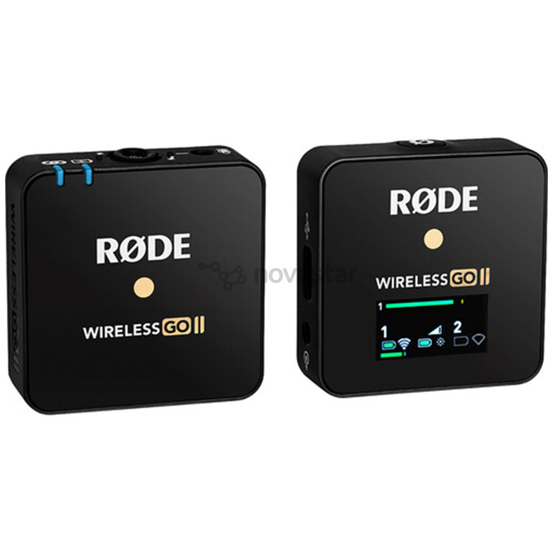 Mikrofono sistema RODE GO II Wireless Single, Black
