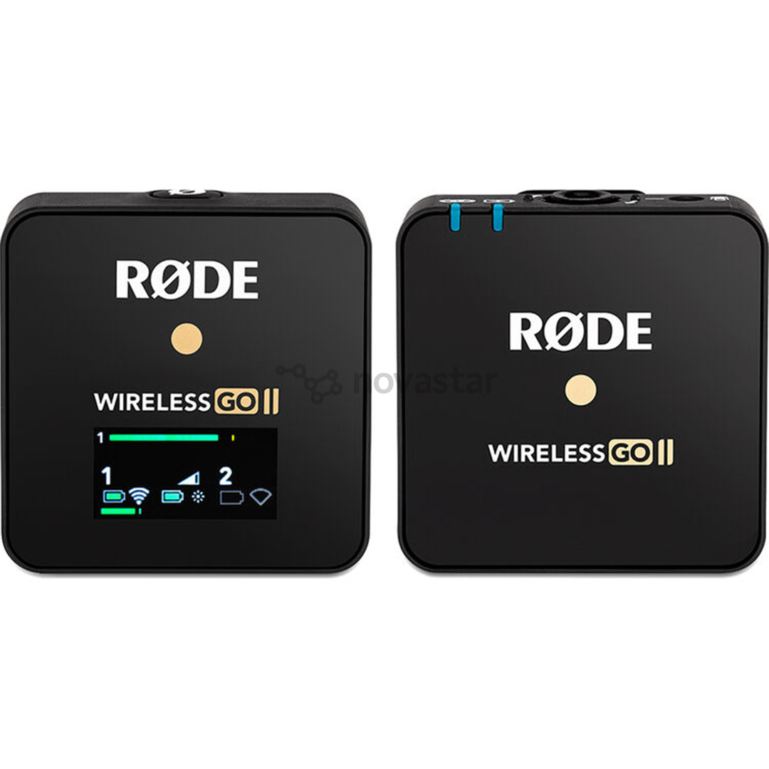 Mikrofono sistema RODE GO II Wireless Single, Black