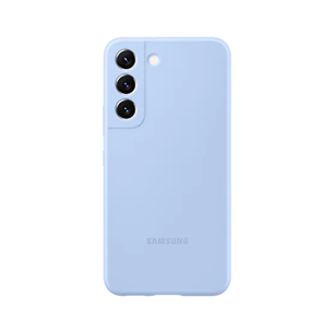 Dėklas Samsung Galaxy S22 Silicone Cover, Light Blue