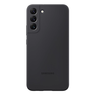 Dėklas Samsung Galaxy S22+ Silicone Cover, Black