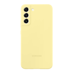 Dėklas Samsung Galaxy S22+ Silicone Cover, Yellow EF-PS906TYEGWW