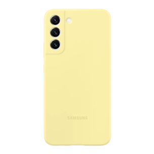 Dėklas Samsung Galaxy S22+ Silicone Cover, Yellow