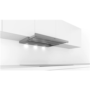 Bosch, 628 m³/h, width 89.8 cm, silver - Built-in Cooker Hood