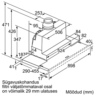 Gartraukis Bosch DFS097A51