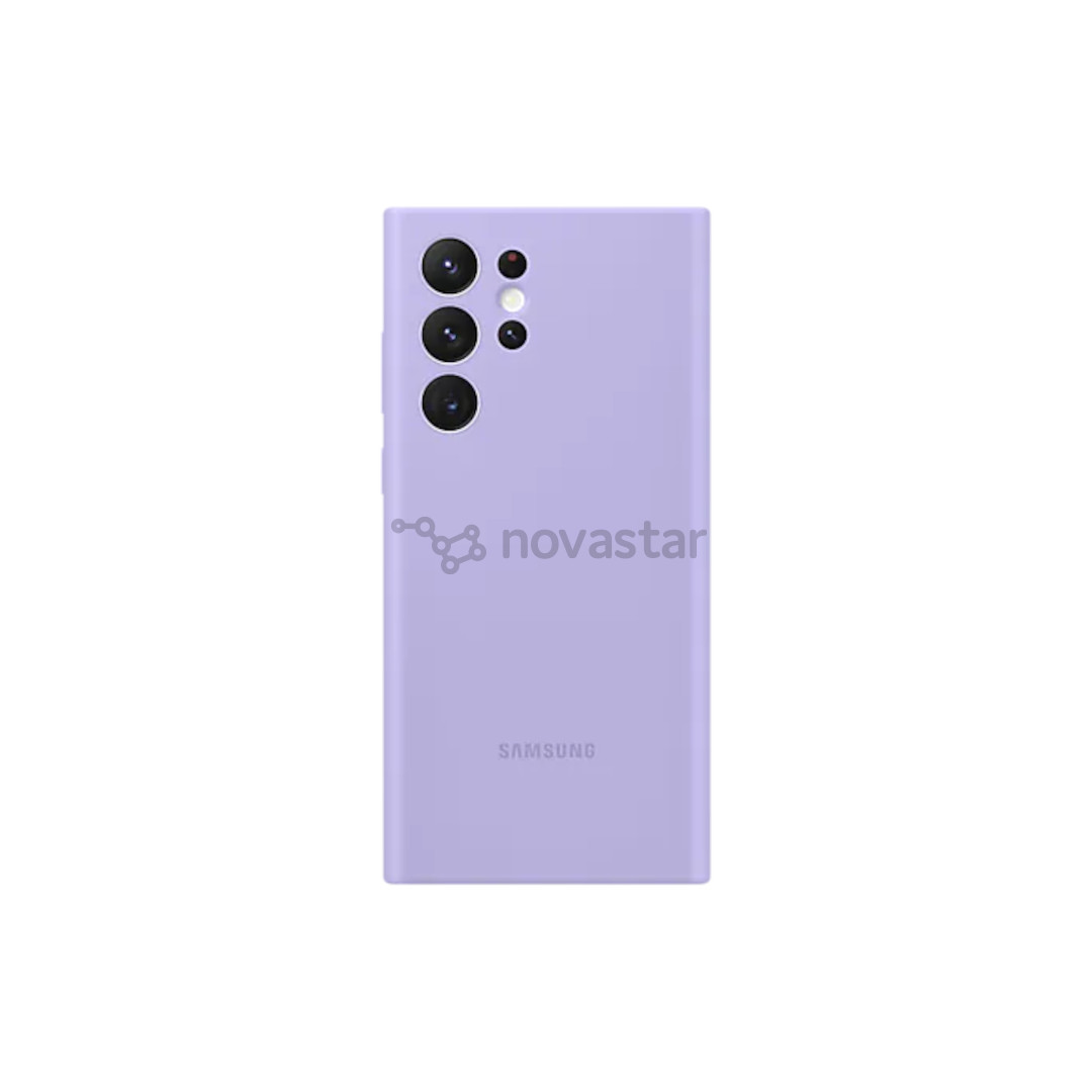 Dėklas Samsung Galaxy S22 Ultra Silicone, Lavender