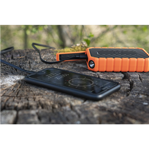 Xtorm Solar Booster, 21 Вт, черный + Rugged Power Bank 10000 мАч, черный - Комплект