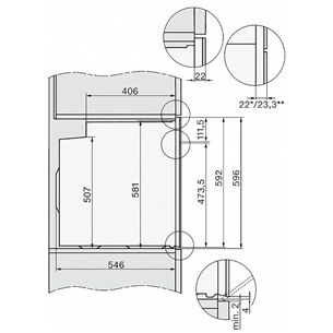 Orkaitė Miele H7464BPOBSW