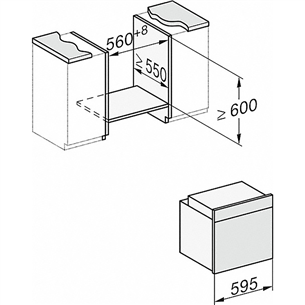 Orkaitė Miele H7464BPOBSW