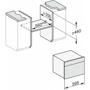 Orkaitė Miele DG7440EDST/CLST