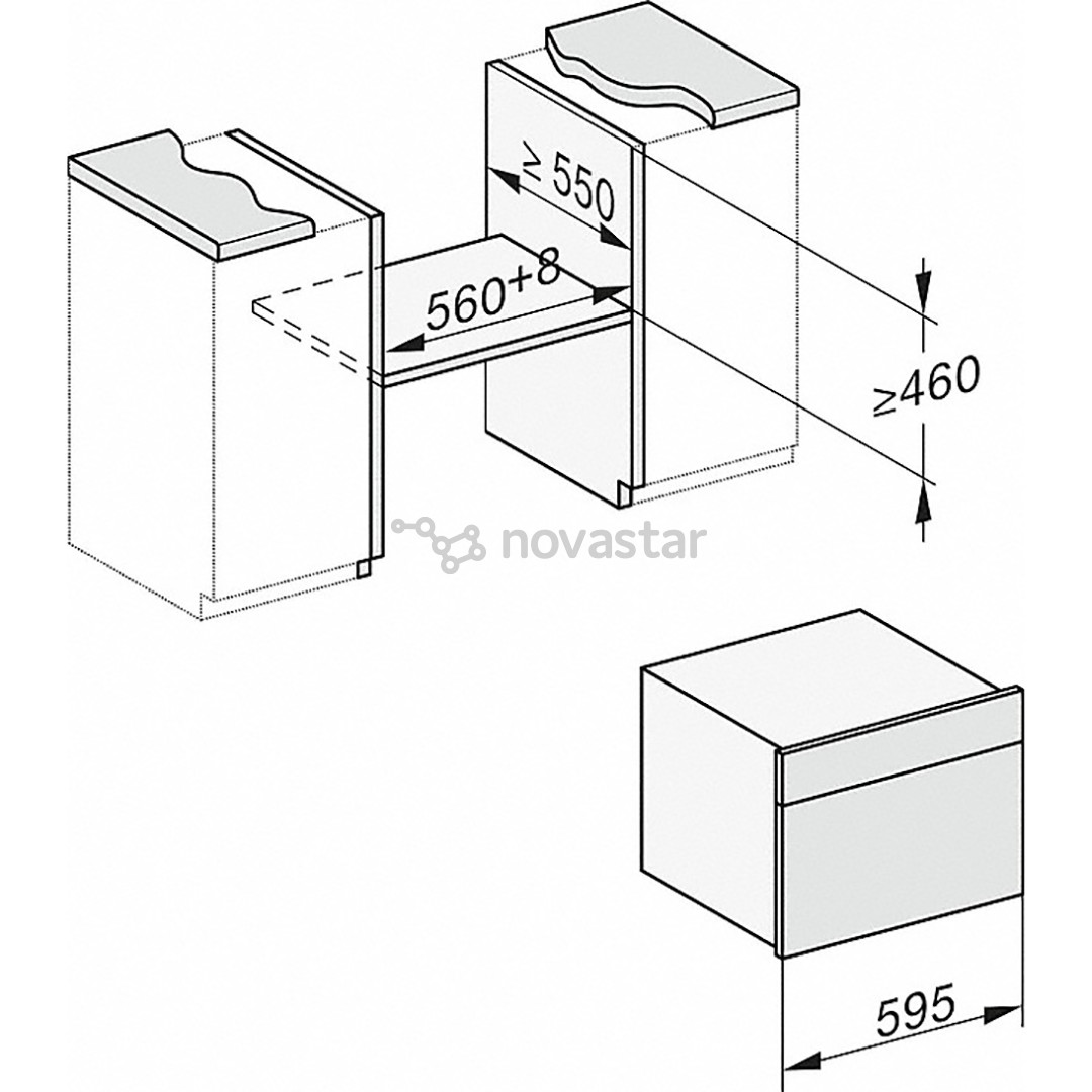 Orkaitė Miele DG7440OBSW