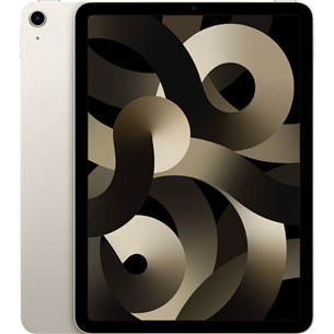 Planšetinis kompiuteris Apple iPad Air 2022, Wi-Fi, 64 GB, Starlight 5th Gen,  MM9F3HC/A