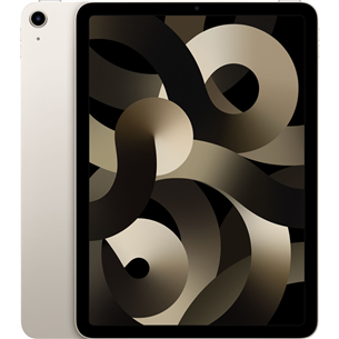 Planšetinis kompiuteris Apple iPad Air 2022, Wi-Fi, 256 GB, Starlight 5th gen, MM9P3HC/A