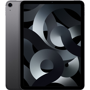 Planšetinis kompiuteris Apple iPad Air 2022, Wi-Fi + 5G, 256 GB, Space Gray MM713HC/A