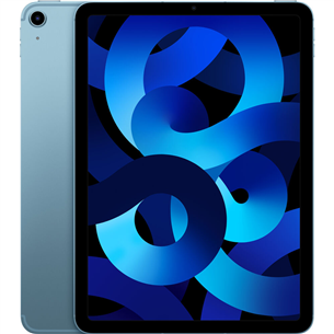 Planšetinis kompiuteris Apple iPad Air 2022, Wi-Fi + 5G, 64 GB, Blue MM6U3HC/A