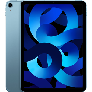 Planšetinis kompiuteris Apple iPad Air 2022, Wi-Fi + 5G, 64 GB, Blue