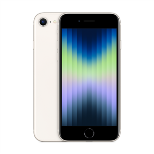 Apple iPhone SE 2022, 64 GB, starlight - Smartphone MMXG3ET/A