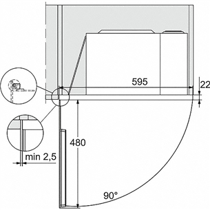 Įmontuojama mikrobangų krosnelė Miele M2234OBSW