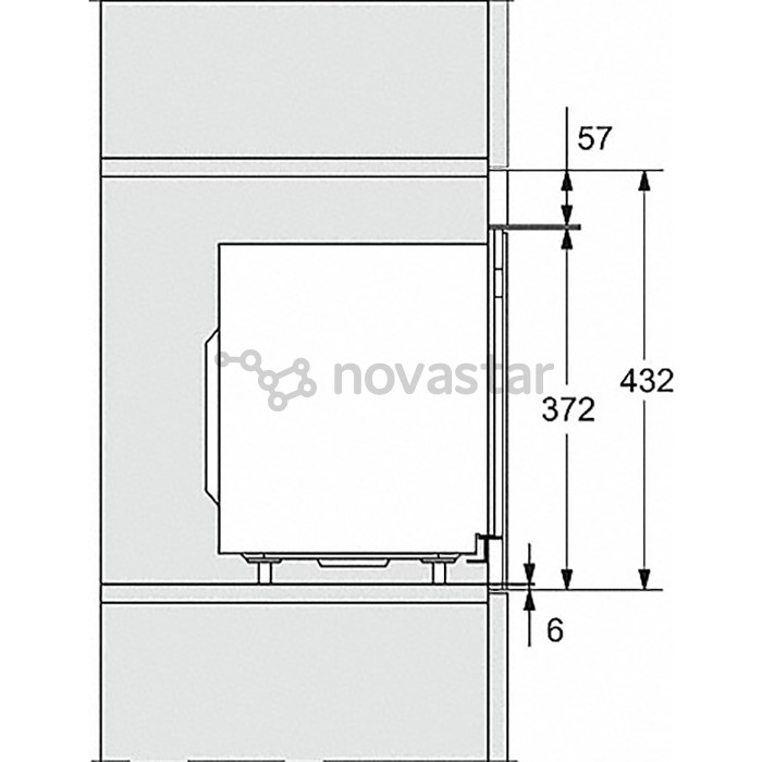 Įmontuojama mikrobangų krosnelė Miele M2234OBSW