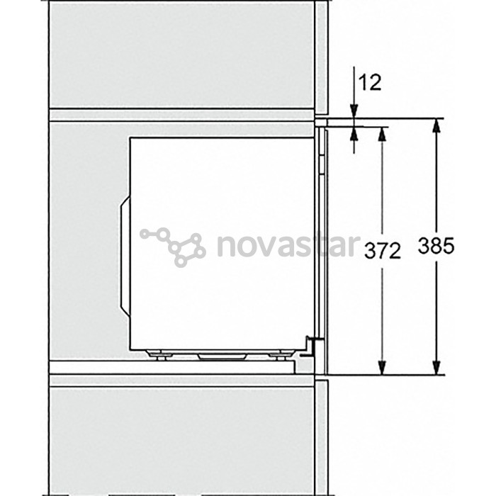 Įmontuojama mikrobangų krosnelė Miele M2234OBSW