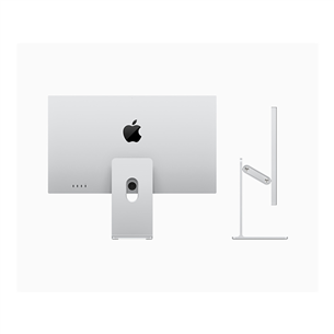 Apple Studio Display,  27", 5K, LED IPS, nano-texture glass, tilt & height adjustable stand, silver - Monitorius