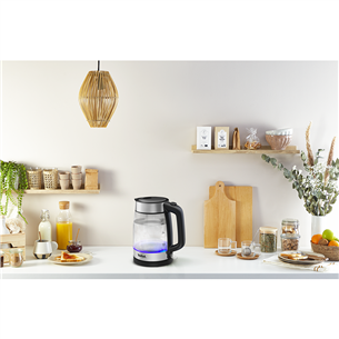 Tefal, 1,7 L - Glass Kettle