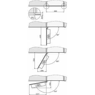 Miele CVA 7440, белый - Интегрируемая кофемашина