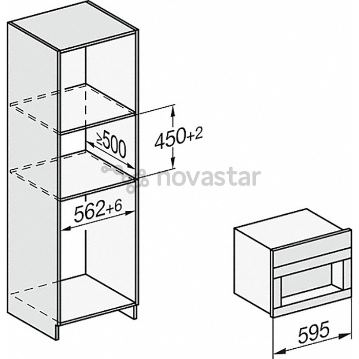 Miele CVA 7440, черный - Интегрируемая кофемашина