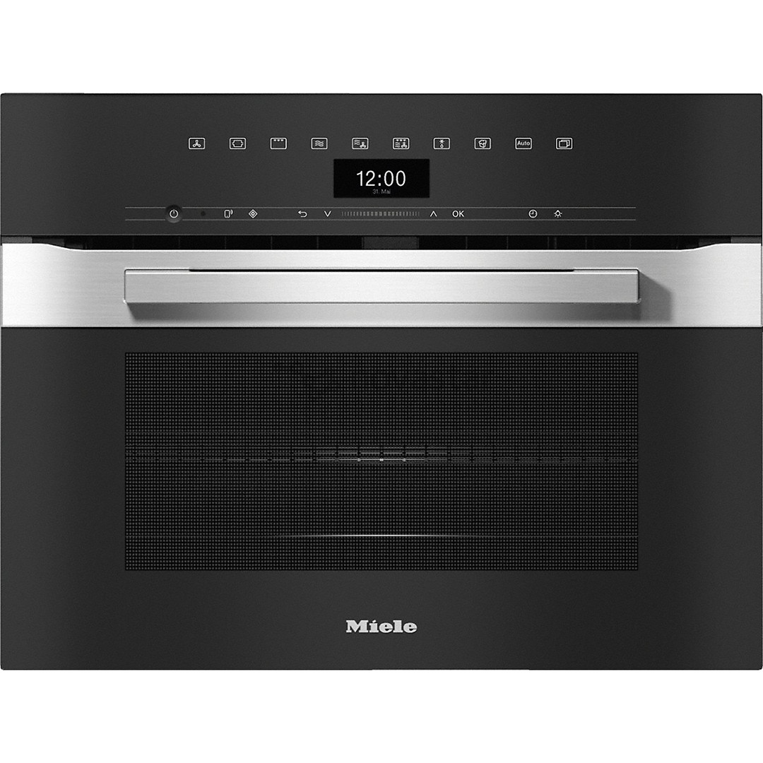 Miele, microwave function, pre-heating, 43 L, inox - Built-in Compact Oven