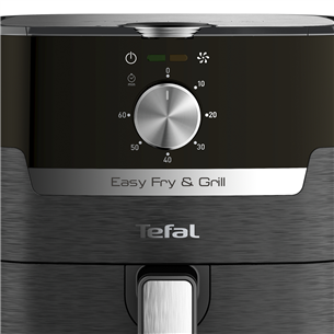 Tefal Easy Fry & Grill, 1550 Вт, черный - Аэрогриль